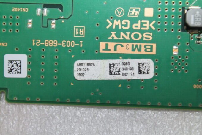 Sony A-5011-896-A (1-003-688-21) Bm3Jt Board For Xbr-55X950H, A 5011 896 A 2 Lcdmasters Canada