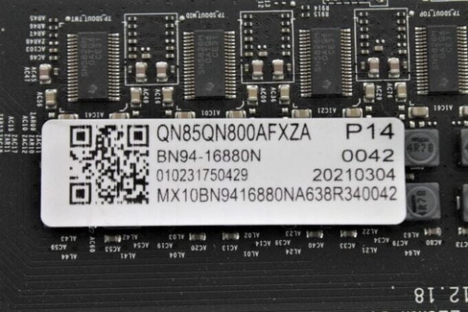 Samsung Bn94-16880N Main Board For Qn85Qn800Afxza, Bn94 16880N 2 Lcdmasters Canada
