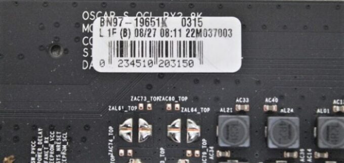 Samsung Bn94-17451D Main Board For Qn55Qn700Bfxzx, Bn94 17451D 3 Lcdmasters Canada