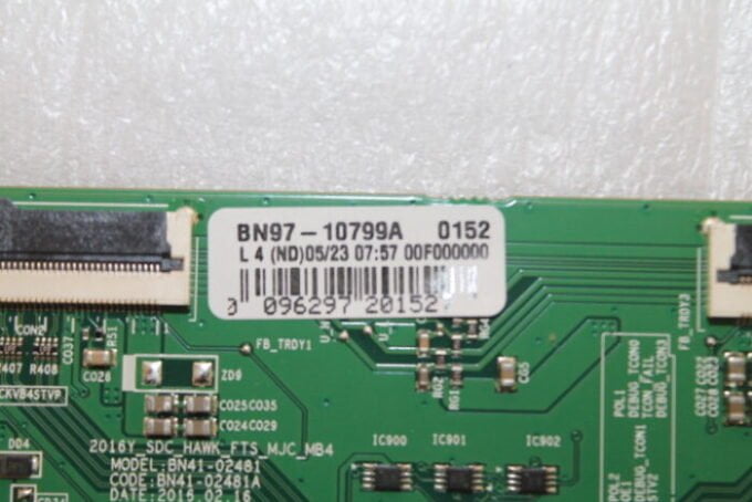 Samsung Led Tv Bn95-02677A T-Con Board For Un55K6250Afxzc, Bn95 02677A 3 Lcdmasters Canada